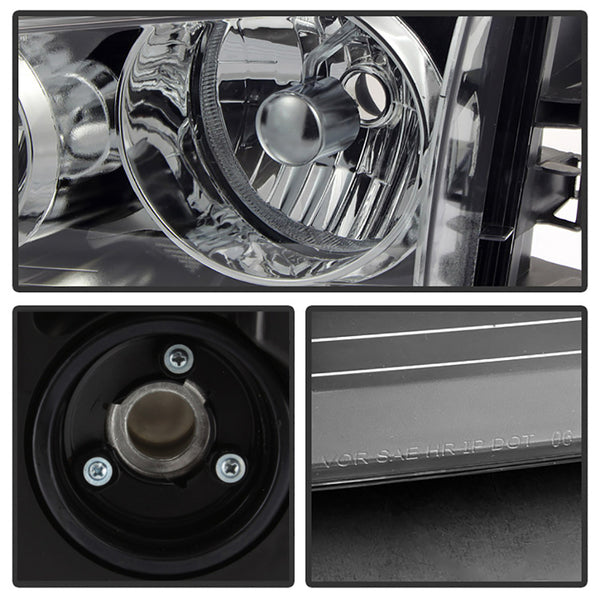2006-2010 Dodge Charger Smoked Headlight