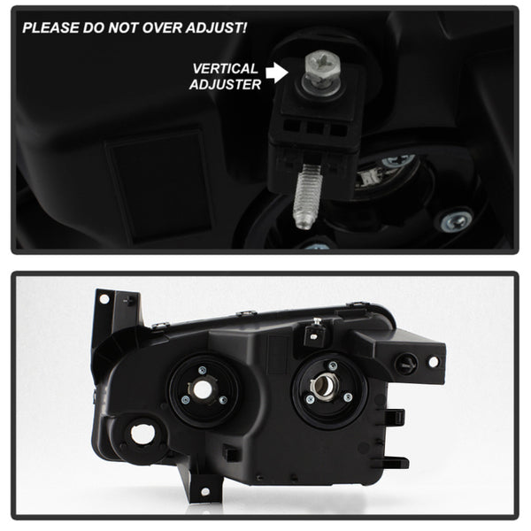 2006-2010 Dodge Charger Smoked Headlight