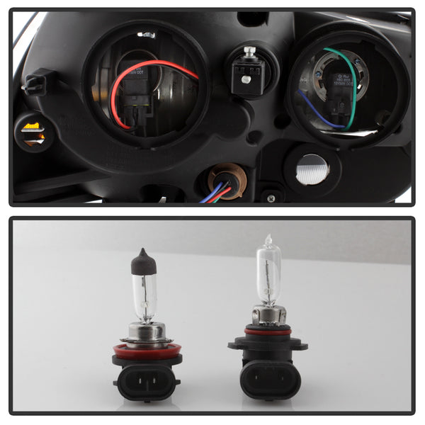 2011-2014 Dodge Charger Black Headlight