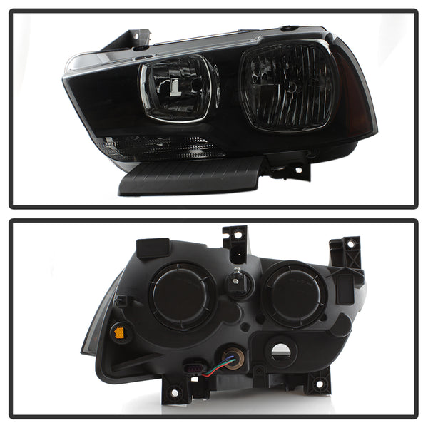 2011-2014 Dodge Charger Sinister Black Headlight