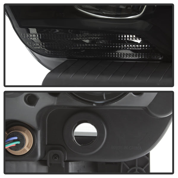 2011-2014 Dodge Charger Sinister Black Headlight