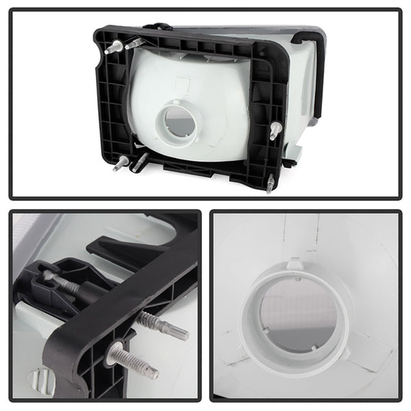 1991-1996 Dodge Dakota Chrome Headlight