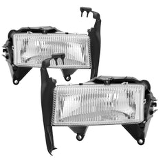 1997-2004 Dodge Dakota Pickup Chrome Headlight