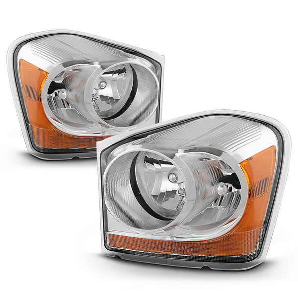 2004-2005 Dodge Durango Chrome Headlight