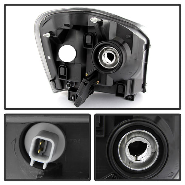 2004-2005 Dodge Durango Chrome Headlight