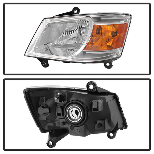 2008-2010 Dodge Grand Caravan Factory Style Headlight