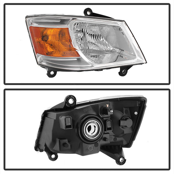 2008-2010 Dodge Grand Caravan Factory Style Headlight