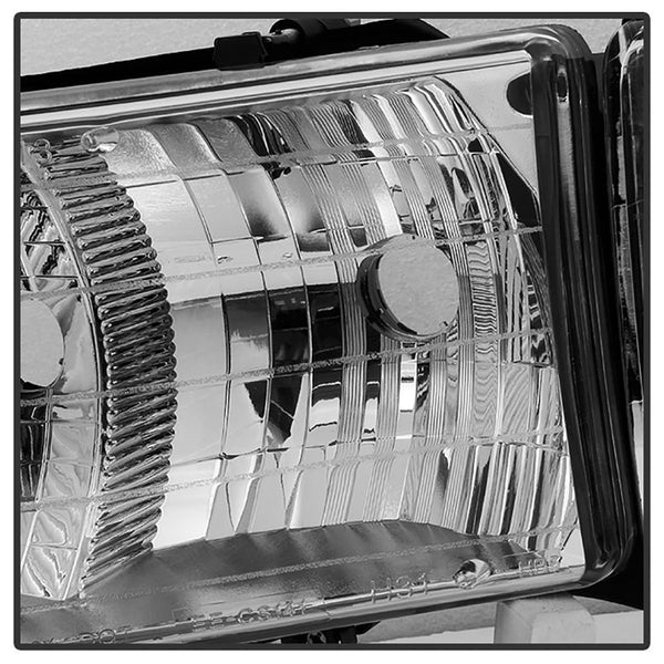 1999-2001 Dodge RAM 1500 Sport Chrome Headlight