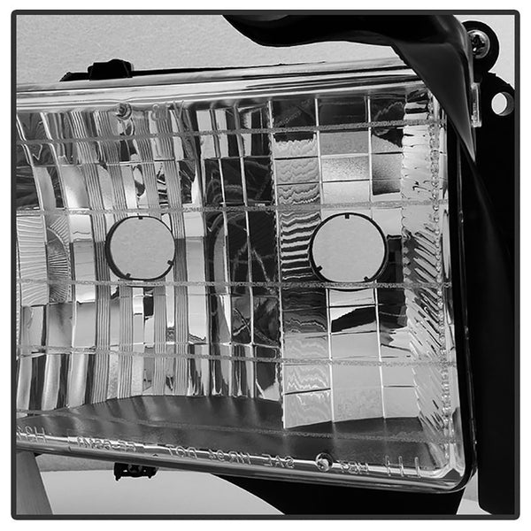 1999-2001 Dodge RAM 1500 Sport Chrome Headlight