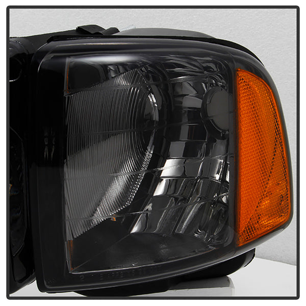 1999-2001 Dodge RAM 1500 Sport Smoked Headlight
