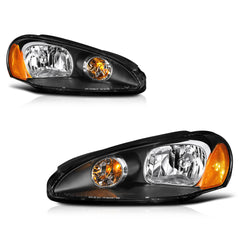 2003-2005 Dodge Stratus Black Headlight