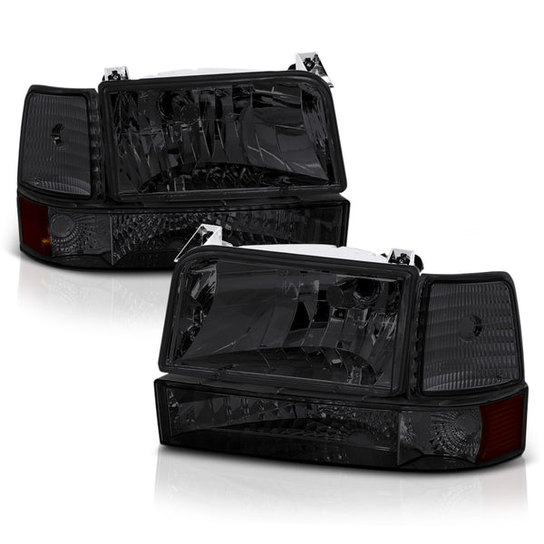 1992-1996 Ford Bronco Smoked Headlight