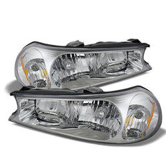 1998-2000 Ford Contour Chrome Headlight