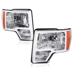 2009-2014 Ford F-150 Chrome Headlight