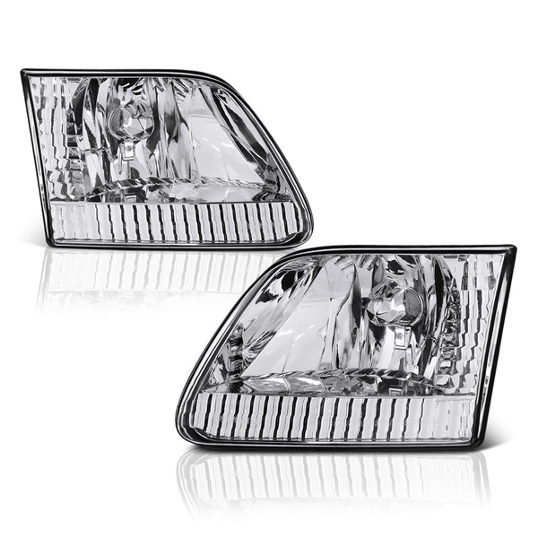 1997-2003 Ford F-150 Chrome Headlight
