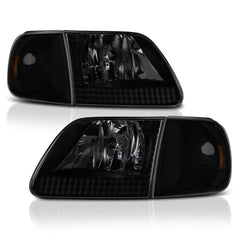 1997-2003 Ford F-150 Sinister Black Headlight