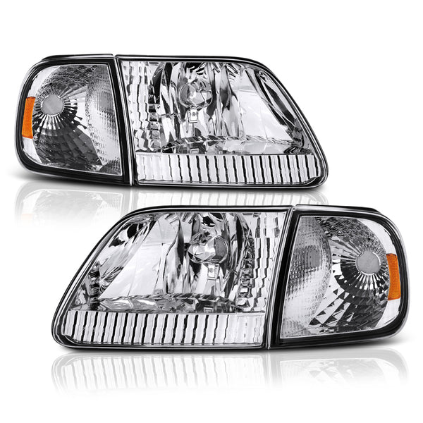 1997-2003 Ford F-150 Chrome Headlight