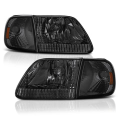 1997-2003 Ford F-150 Smoked Headlight
