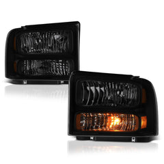 1999-2004 Ford F-250 | F-350 Superduty Sinister Black Headlight