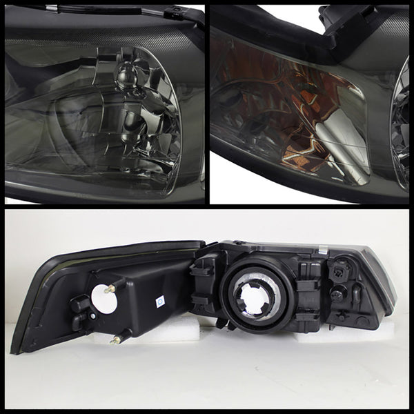 1999-2004 Ford Mustang Smoked Headlight