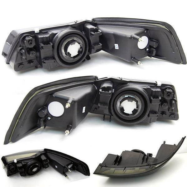 1999-2004 Ford Mustang Smoked Headlight