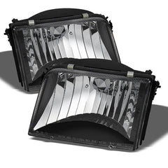 1993-1997 Ford Ranger Black Headlight