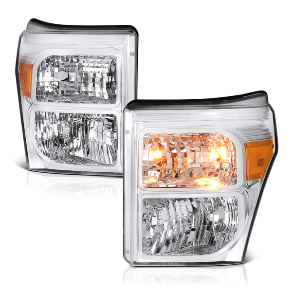 2011-2016 Ford F-250 | F-350 | F-450 Superduty Chrome Headlight