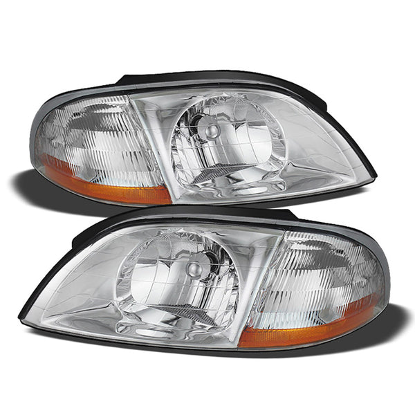 1999-2003 Ford Windstar Chrome Headlight