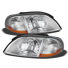 1999-2003 Ford Windstar Chrome Headlight