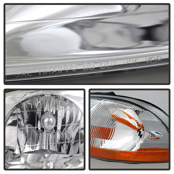1999-2003 Ford Windstar Chrome Headlight