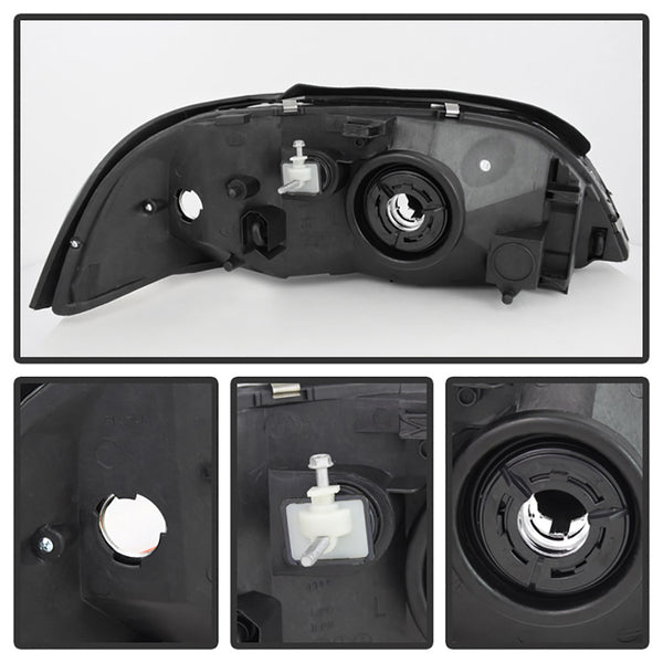 1999-2003 Ford Windstar Chrome Headlight