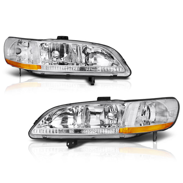1998-2002 Honda Accord Chrome Headlight