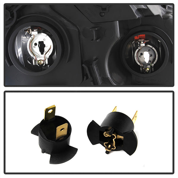 2005-2006 Honda CR-V Black Headlight
