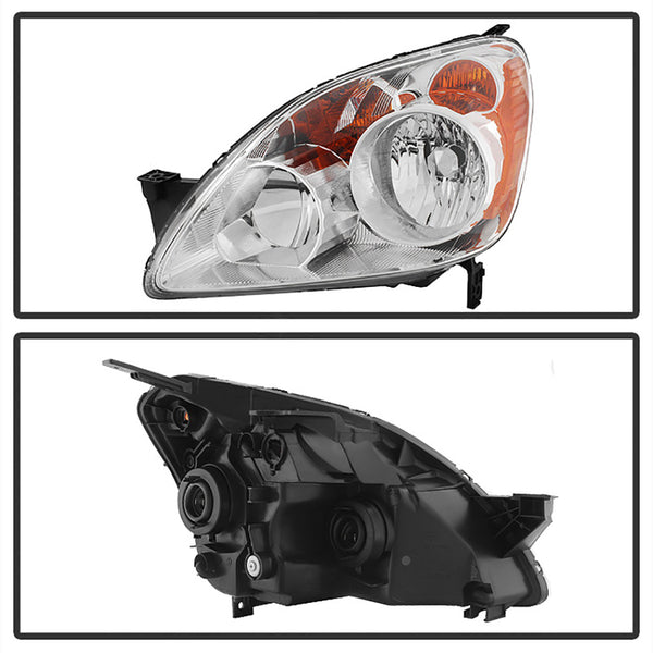 2005-2006 Honda CR-V Chrome Headlight
