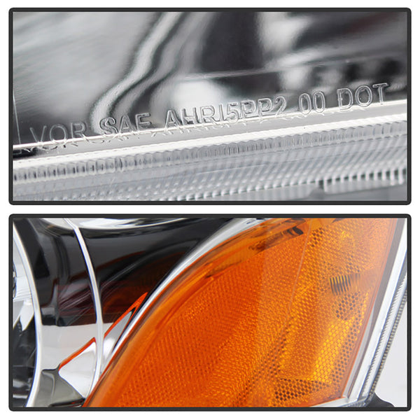 2003-2005 Honda Pilot Chrome Headlight