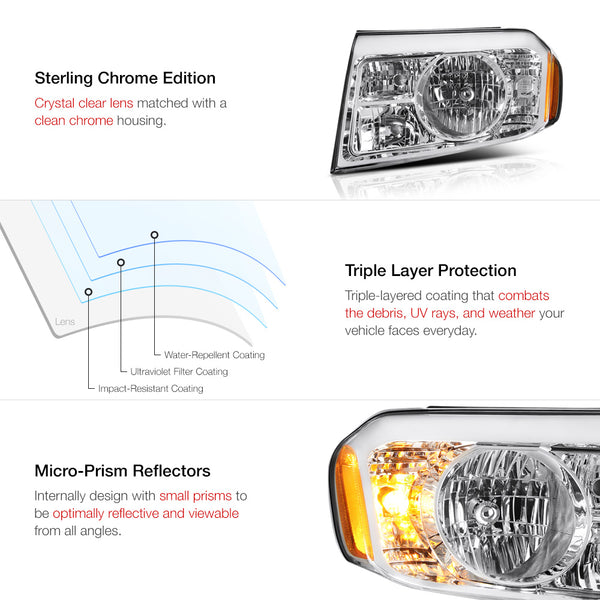 2009-2011 Honda Pilot Factory Style Headlight