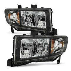 2006-2014 Honda Ridgeline Black Headlight