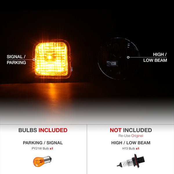 2006-2010 Hummer H3 Factory Style Headlight