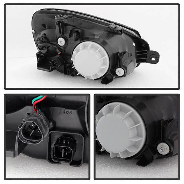 2003-2006 Hyundai Santa Fe Chrome Headlight