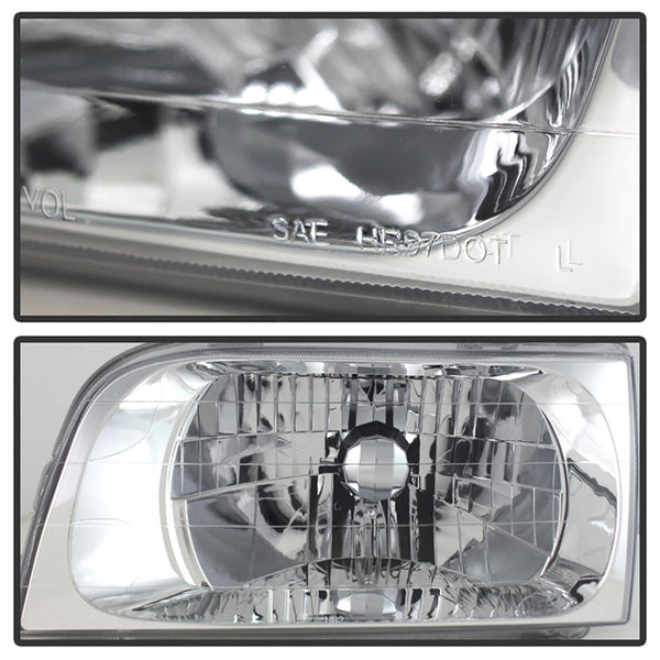 1998-2002 Kia Sportage Chrome Headlight