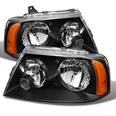 2003-2006 Lincoln Navigator Black Headlight