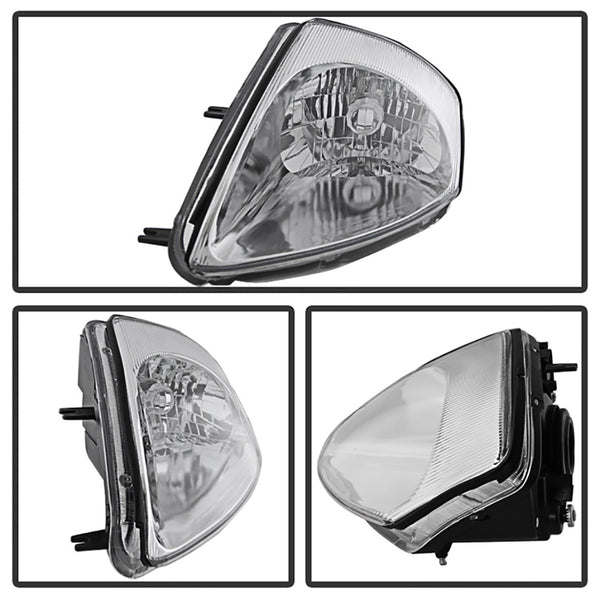2000-2005 Mitsubishi Eclipse Chrome Headlight