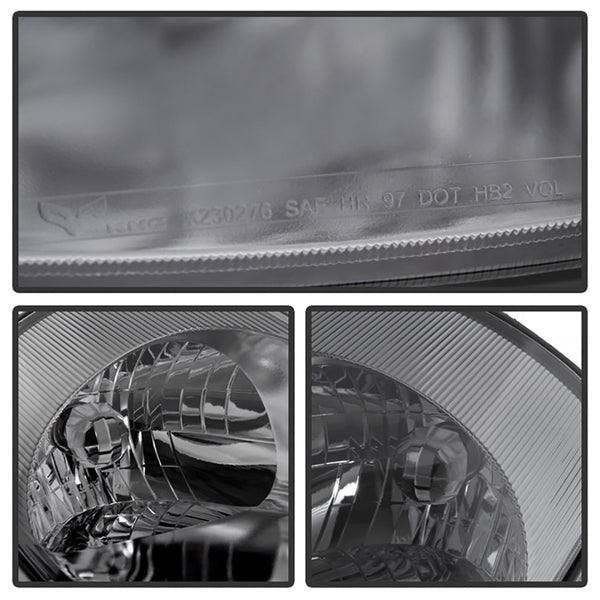 2000-2005 Mitsubishi Eclipse Smoked Headlight