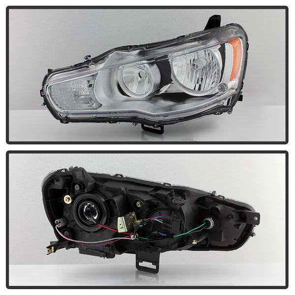 2008-2017 Mitsubishi Lancer Chrome Headlight