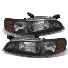 2000-2001 Nissan Altima Black Headlight