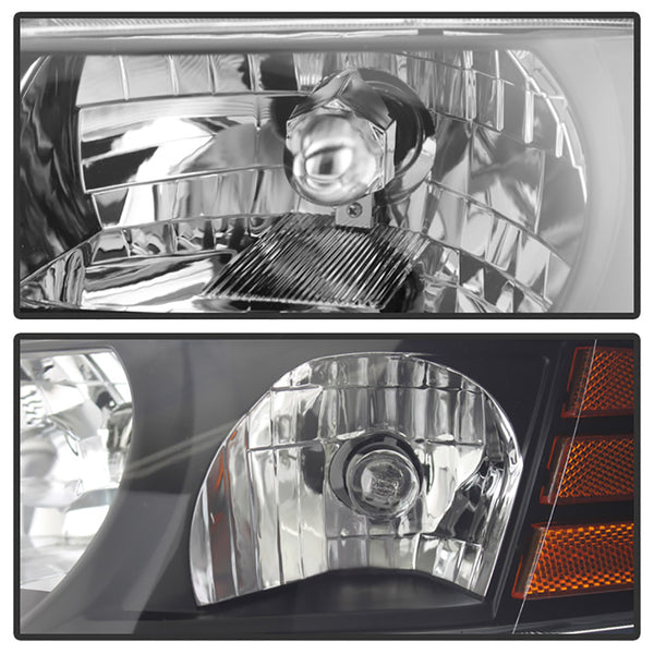 2000-2001 Nissan Altima Black Headlight