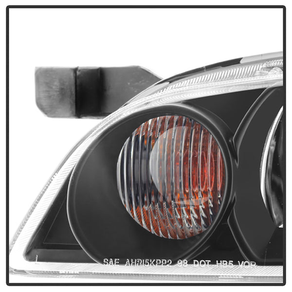 2000-2001 Nissan Altima Black Headlight