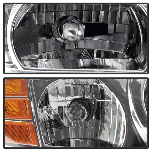 2000-2001 Nissan Altima Chrome Headlight