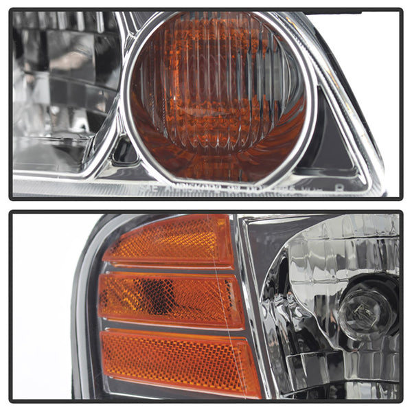 2000-2001 Nissan Altima Chrome Headlight