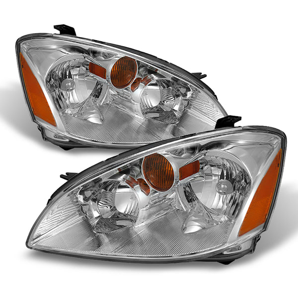 2002-2004 Nissan Altima Chrome Headlight